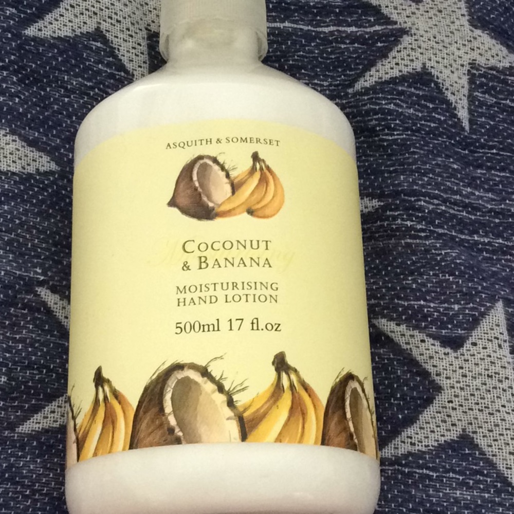 ASQUITH & SOMERSET Coconut & Banana hand lotion